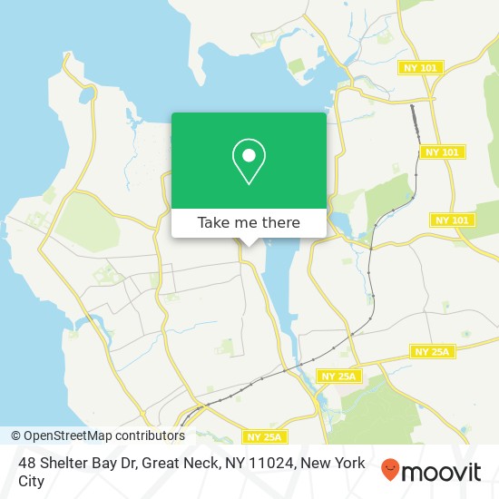 48 Shelter Bay Dr, Great Neck, NY 11024 map