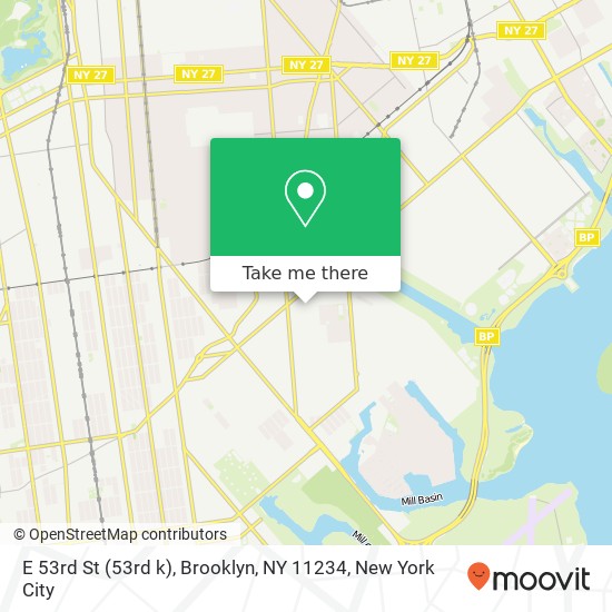 E 53rd St (53rd k), Brooklyn, NY 11234 map