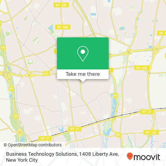 Mapa de Business Technology Solutions, 1408 Liberty Ave