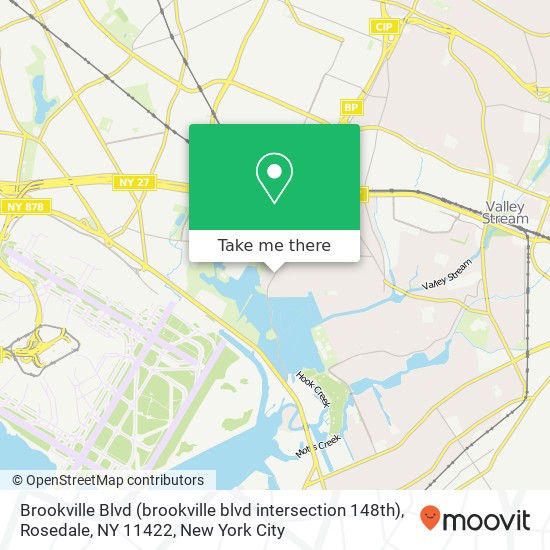 Brookville Blvd (brookville blvd intersection 148th), Rosedale, NY 11422 map