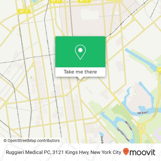 Ruggieri Medical PC, 3121 Kings Hwy map