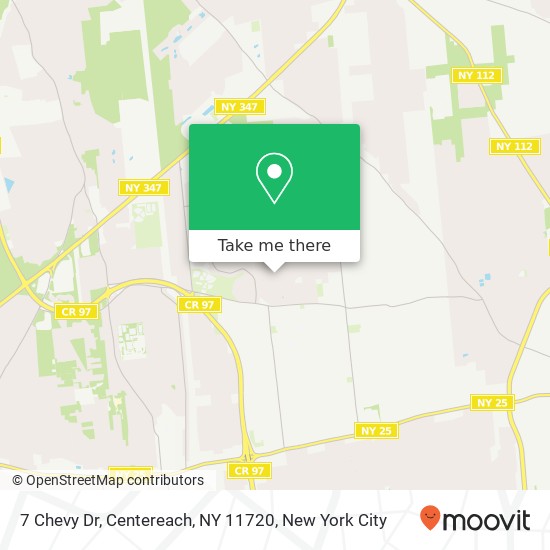 7 Chevy Dr, Centereach, NY 11720 map