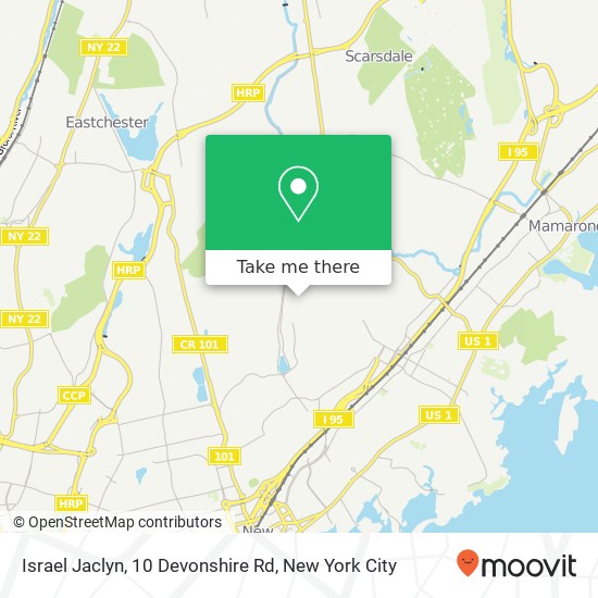 Mapa de Israel Jaclyn, 10 Devonshire Rd