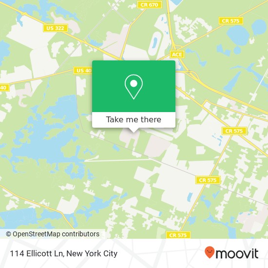 114 Ellicott Ln, Mays Landing (MAYS LANDING), NJ 08330 map