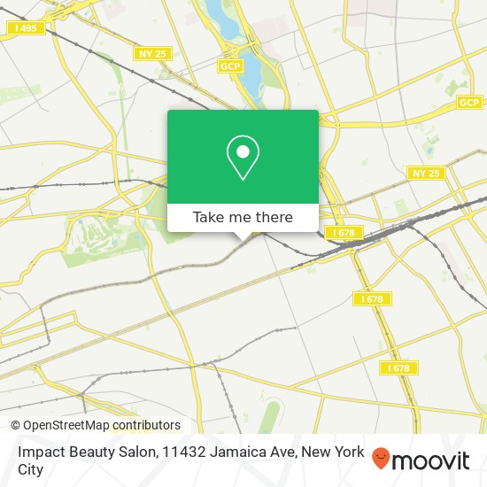 Mapa de Impact Beauty Salon, 11432 Jamaica Ave