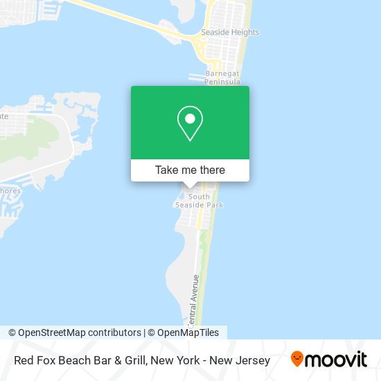 Mapa de Red Fox Beach Bar & Grill