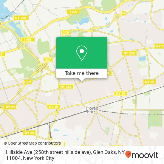 Hillside Ave (258th street hillside ave), Glen Oaks, NY 11004 map