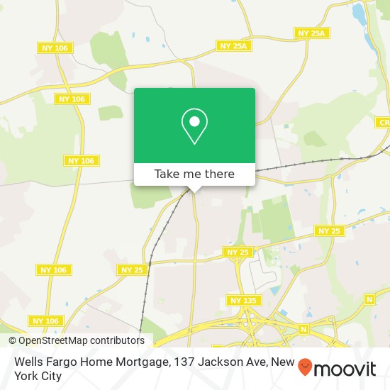 Wells Fargo Home Mortgage, 137 Jackson Ave map