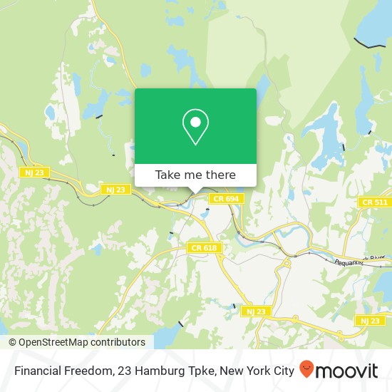 Mapa de Financial Freedom, 23 Hamburg Tpke