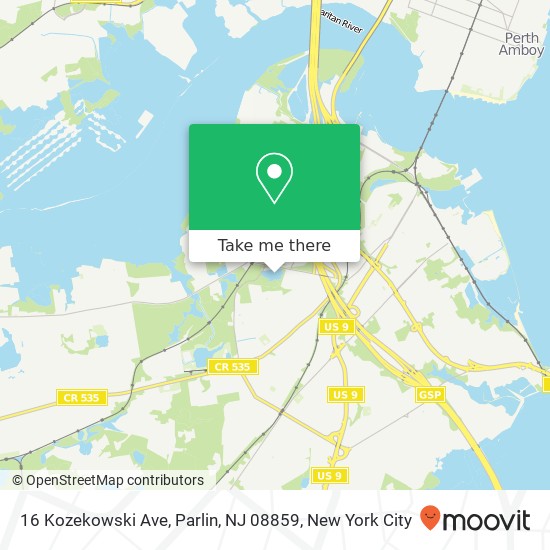 16 Kozekowski Ave, Parlin, NJ 08859 map