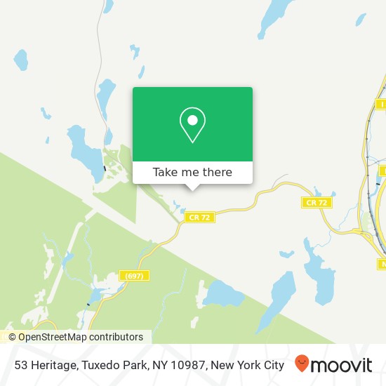 53 Heritage, Tuxedo Park, NY 10987 map