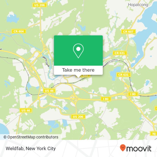 Weldfab map