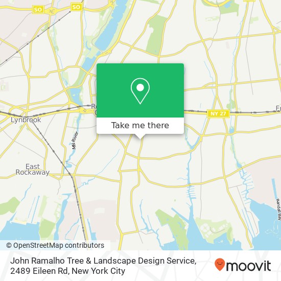 John Ramalho Tree & Landscape Design Service, 2489 Eileen Rd map