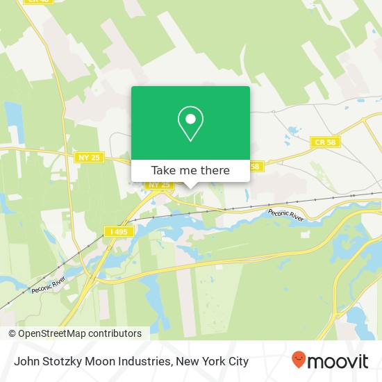 Mapa de John Stotzky Moon Industries