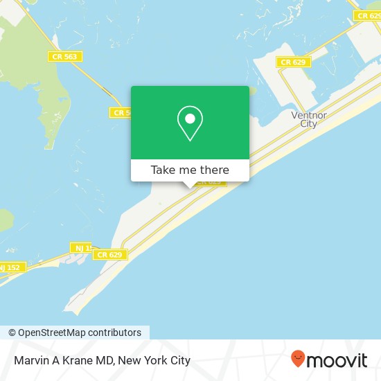 Marvin A Krane MD, 4 N Nassau Ave map