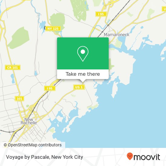 Voyage by Pascale map