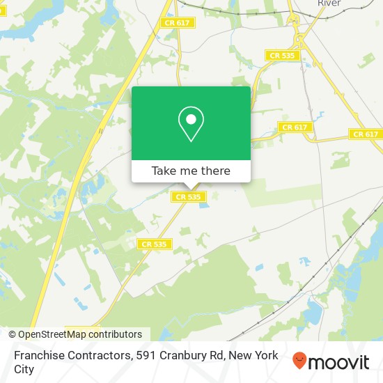 Franchise Contractors, 591 Cranbury Rd map