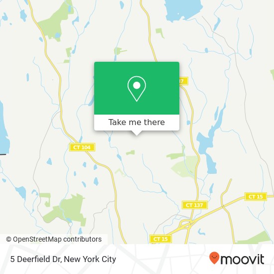 5 Deerfield Dr, Stamford, CT 06903 map