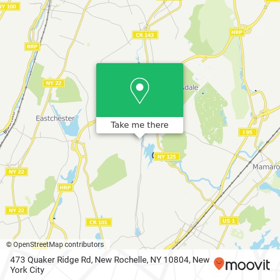 473 Quaker Ridge Rd, New Rochelle, NY 10804 map