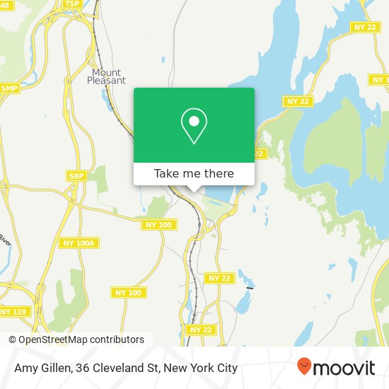 Mapa de Amy Gillen, 36 Cleveland St