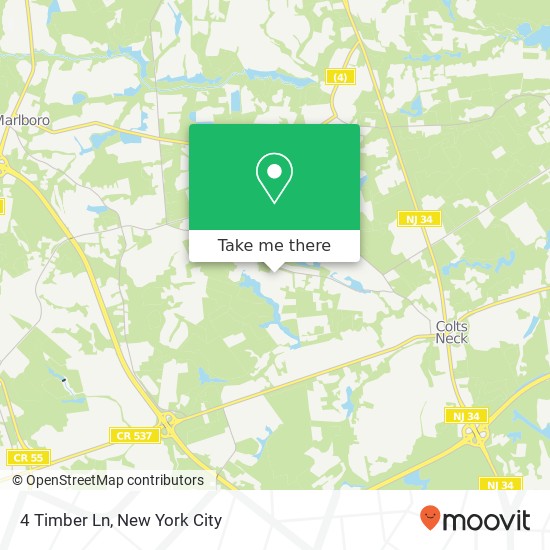 4 Timber Ln, Colts Neck, NJ 07722 map