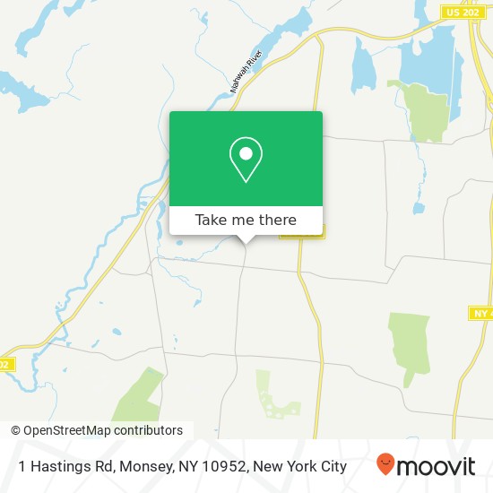 1 Hastings Rd, Monsey, NY 10952 map