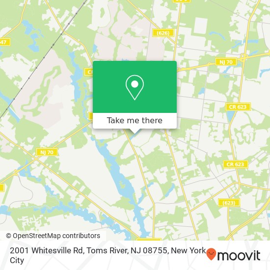 2001 Whitesville Rd, Toms River, NJ 08755 map