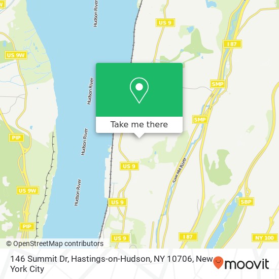 146 Summit Dr, Hastings-on-Hudson, NY 10706 map