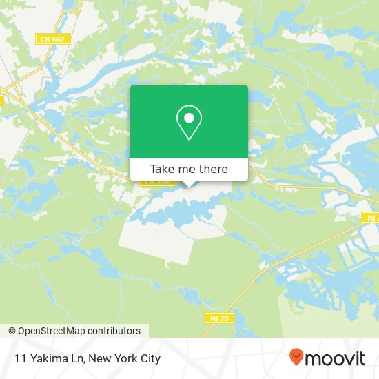 11 Yakima Ln, Browns Mills, NJ 08015 map