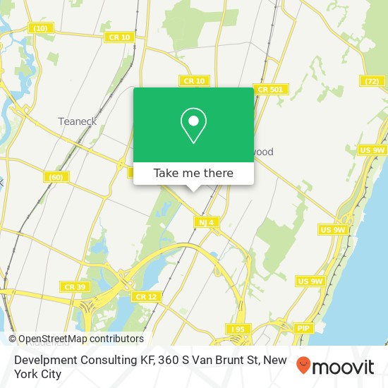 Mapa de Develpment Consulting KF, 360 S Van Brunt St