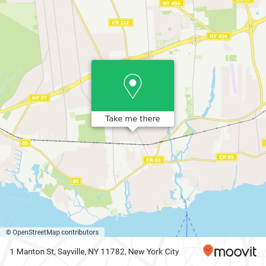 1 Manton St, Sayville, NY 11782 map