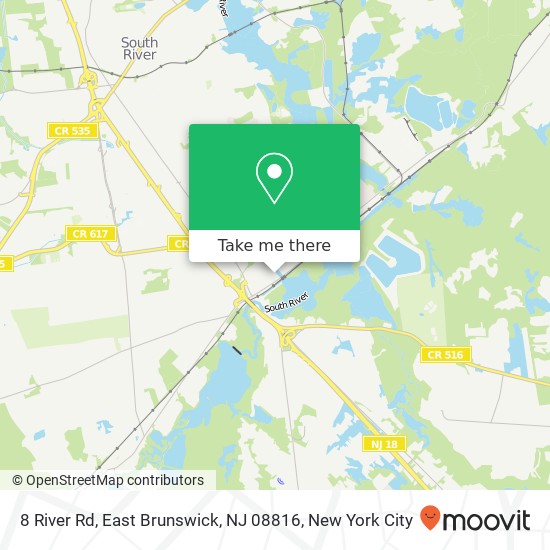 8 River Rd, East Brunswick, NJ 08816 map