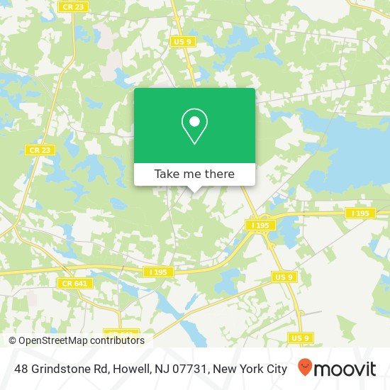 48 Grindstone Rd, Howell, NJ 07731 map