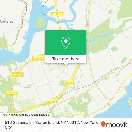 613 Susanna Ln, Staten Island, NY 10312 map