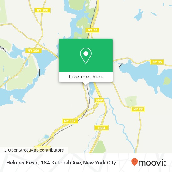 Helmes Kevin, 184 Katonah Ave map