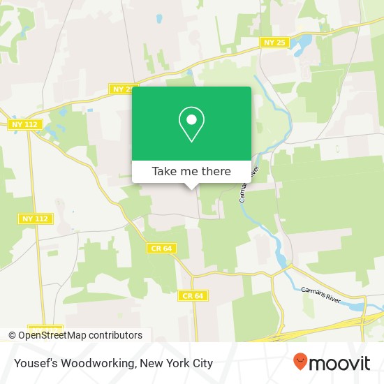 Mapa de Yousef's Woodworking