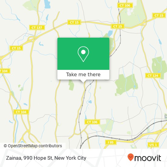 Zainaa, 990 Hope St map