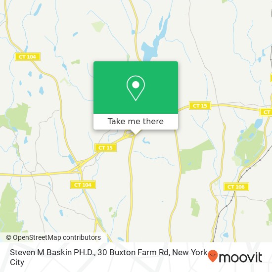 Mapa de Steven M Baskin PH.D., 30 Buxton Farm Rd