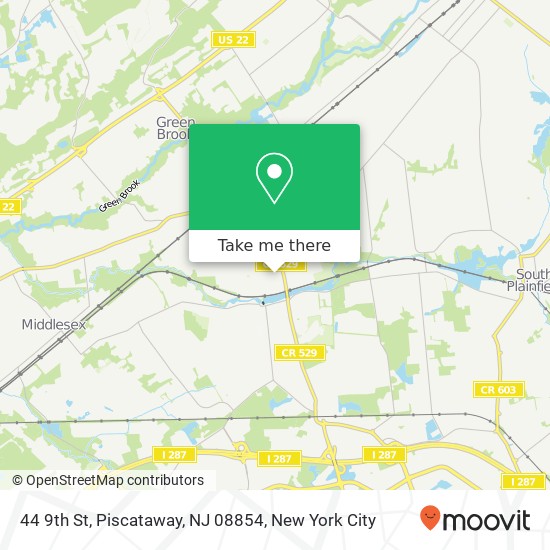 44 9th St, Piscataway, NJ 08854 map