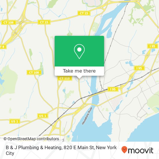 B & J Plumbing & Heating, 820 E Main St map
