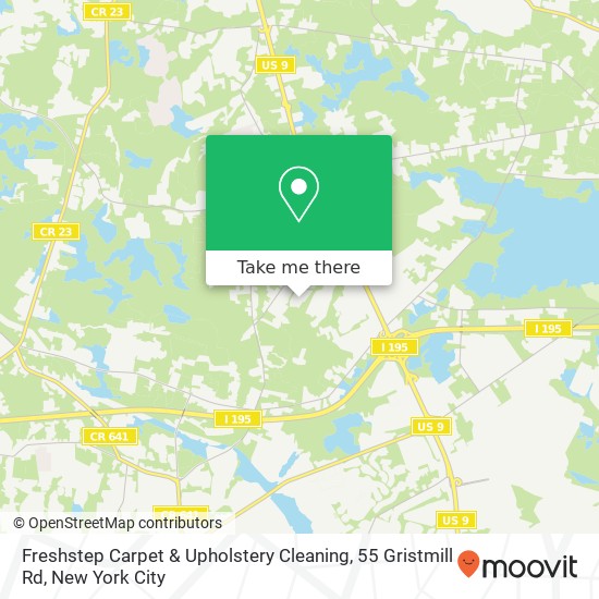 Freshstep Carpet & Upholstery Cleaning, 55 Gristmill Rd map