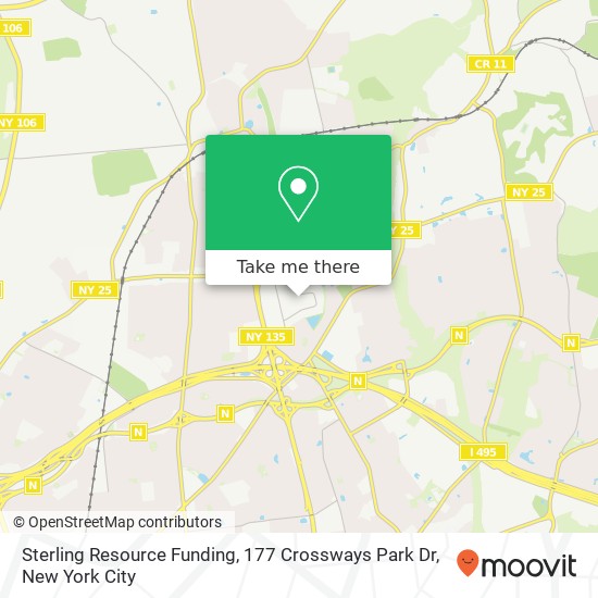 Sterling Resource Funding, 177 Crossways Park Dr map