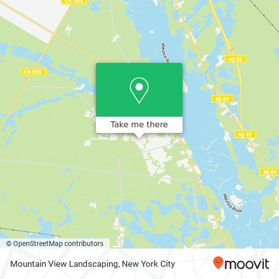 Mapa de Mountain View Landscaping, 6737 Doris Dr
