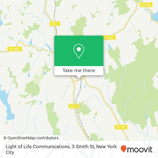 Mapa de Light of Life Communications, 3 Smith St