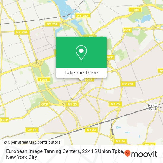 European Image Tanning Centers, 22415 Union Tpke map