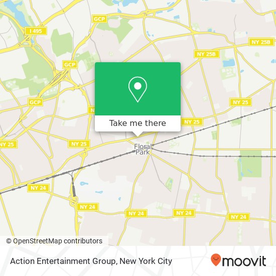 Mapa de Action Entertainment Group