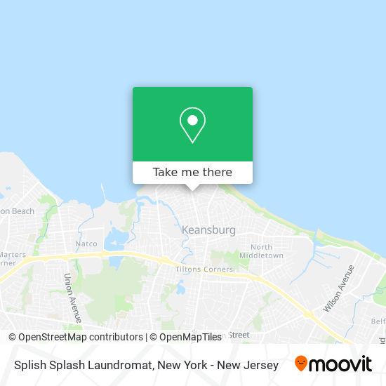 Splish Splash Laundromat map