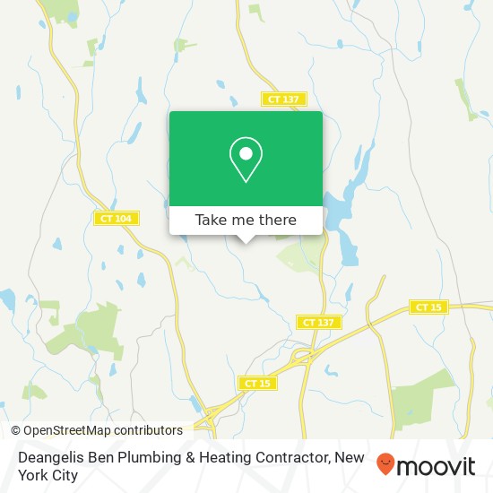 Mapa de Deangelis Ben Plumbing & Heating Contractor, 59 Campbell Dr