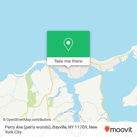 Mapa de Perry Ave (perry woods), Bayville, NY 11709