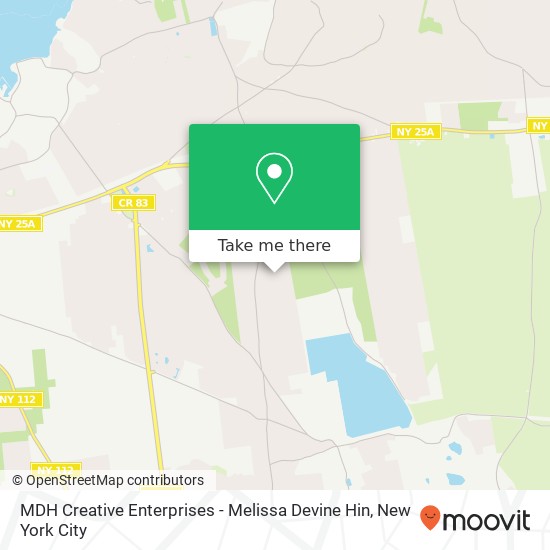 MDH Creative Enterprises - Melissa Devine Hin map